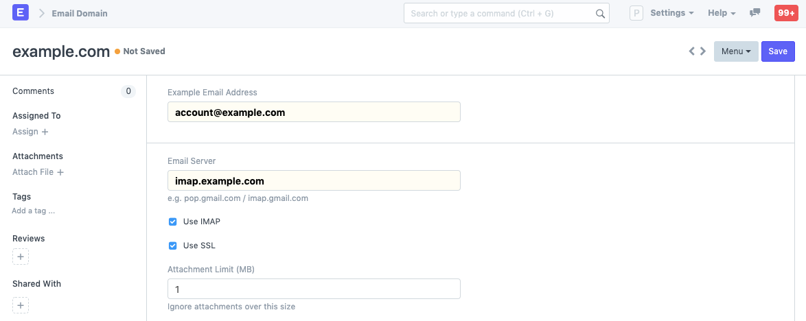 Email Domain