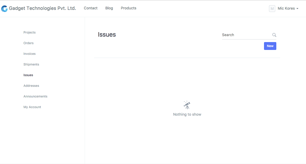 Issue List