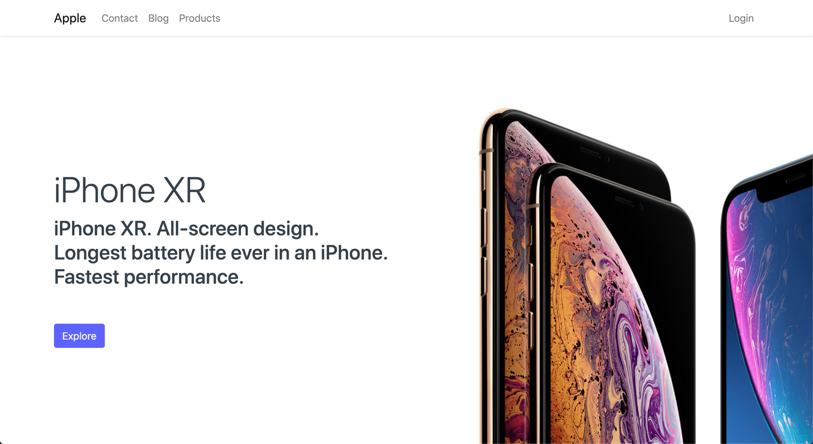 Website Homepage