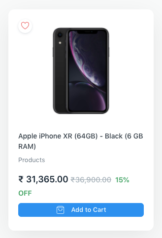 Wishlist from Card